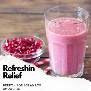 Refreshing Relief - Berry Pomegranate Smoothie