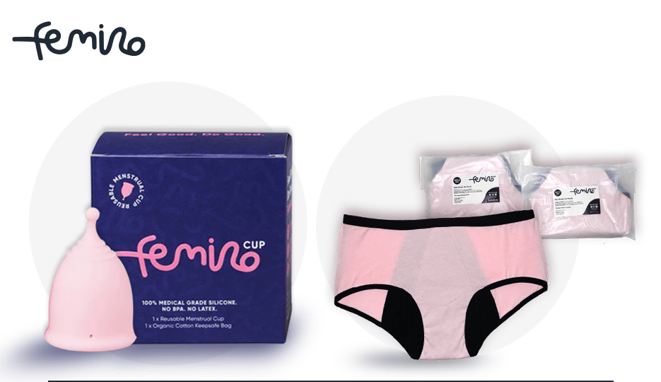 Eco-Friendly and Safe Period Protection: Femino Cup and Underwear